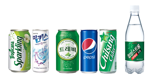 약, 중 탄산음료 인기 속에 강 탄산음료가 뜬다!